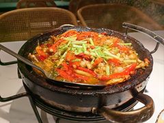 石锅生烹牛蛙-相遇·鲜炒黄牛肉(丹阳吾悦广场店)