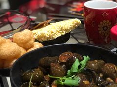 紫苏炒田螺-大龙凤鸡煲(万菱汇店)