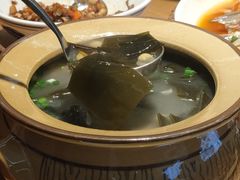 海带绿豆龙骨汤-十二点·辣椒炒肉(南山店)