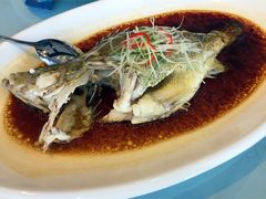 清蒸鲑鱼-廊亦舫Lang Yi Fang Restaurant(金桥店)