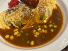 咖喱蛋包韩式火鸡面-吾妻拉面•和风食堂(群光广场店)