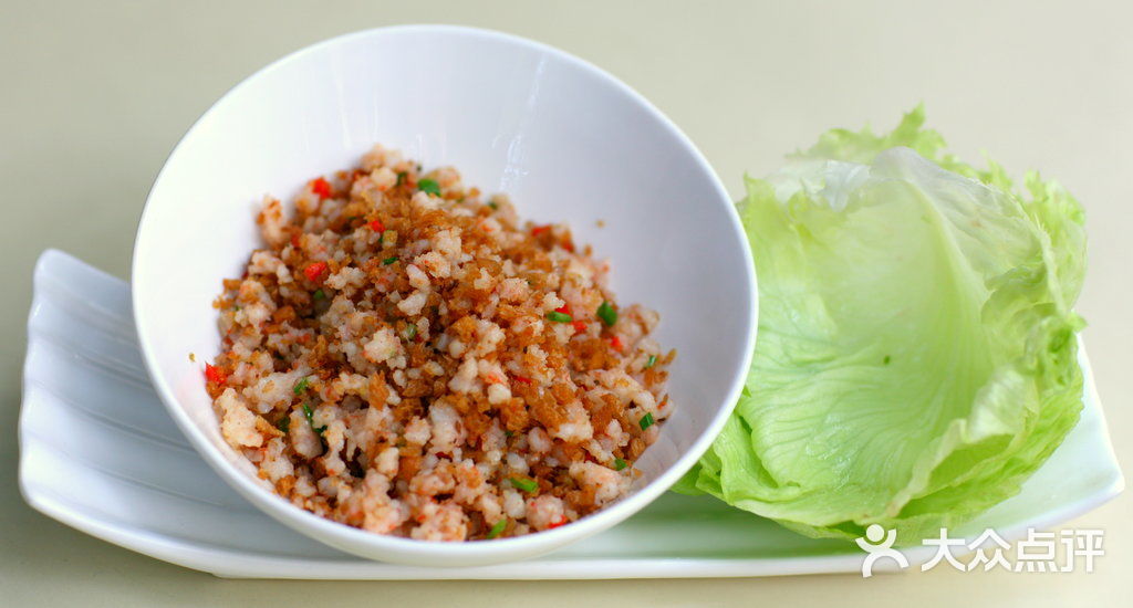 越域秘制牛肉面台湾私房菜(南京西路店)生菜虾松图片 - 第30张