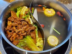 牛腩鸳鸯锅-手选潮汕鲜牛肉火锅(二七广场店)