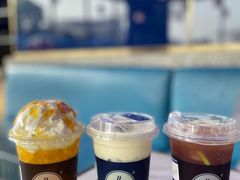 芒果奶油梳打-HALO CAFE(江海中环广场店)