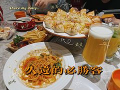 咸蛋黄花轮芝心比萨-必胜客(印象城店)