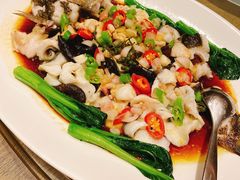 青花椒蒸笋壳鱼-Yan Ting 宴庭中餐厅(上海静安瑞吉酒店)