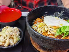 鱿鱼五花肉拌饭-米屋石锅拌饭(师大店)