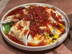 凉拌荷包蛋-浩海火燒雲傣家菜(芮欧百货店)