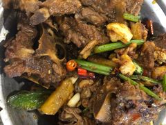 干锅羊蝎子-西部马华清真兰州牛肉面·烧烤夜市(关东店)