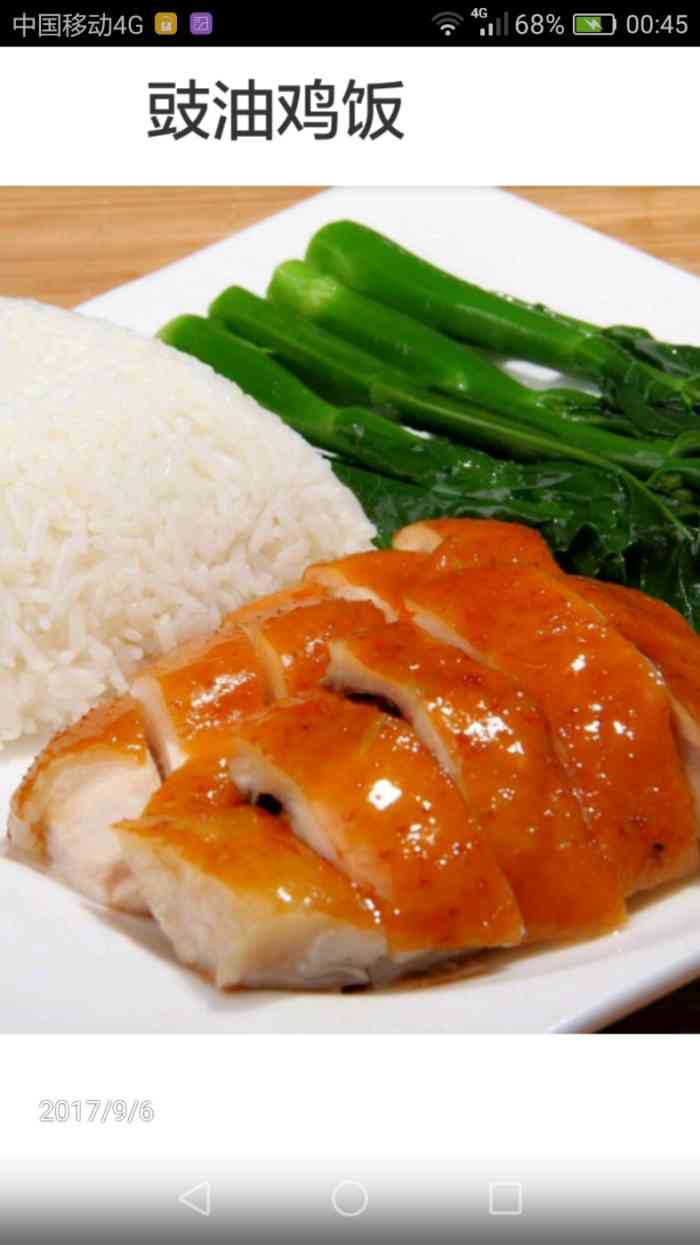 成城美食-"「沙姜鸡」「豉油鸡饭」快餐,分量可以多点.