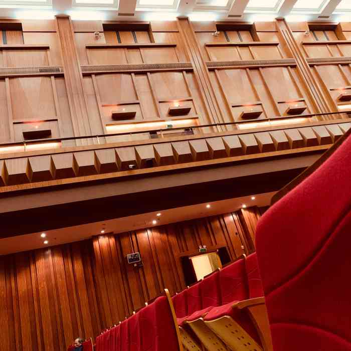 贺绿汀音乐厅-"周末难得能在黄金地段欣赏着非常棒的音乐作.