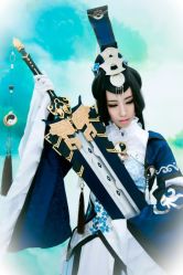 自带定国道娘-九月鹰飞汉服摄影工作室