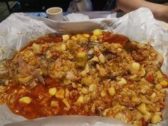 蒜香纸包江团烤鱼-红辣椒·川菜·火锅(张杨路店)