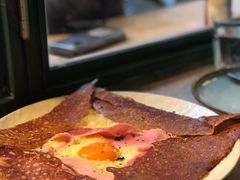 巴黎火腿鸡蛋芝士蘑菇可丽饼-RAC BAR(安福路店)