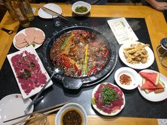 冷锅血-一斗火锅·招财羊毛肚(泰吉滨江店)