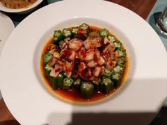 马拉盏带子蒸秋葵-大树餐厅(益田假日店)