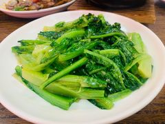 炒油麦菜-塘头下大排档·本地口味·粤菜·啫啫煲(塘厦店)