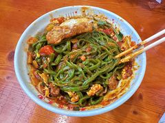 -手擀菠菜面(西康路店)