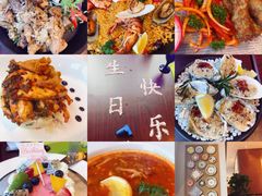 西班牙海鲜饭-香格里拉鱼跃地中海西餐厅·牛排披萨