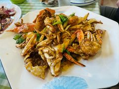 葱姜蟹-华圆美食