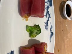 鲜虾红米肠-东方柏宴