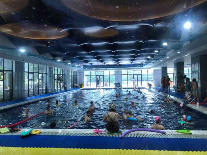 鸿基紫韵游泳馆-"总体来说还可以,就是最好不要周末去,周末.