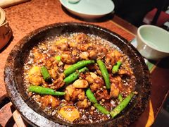 酱爆石锅蛙-绿茶餐厅(蓝色港湾店)