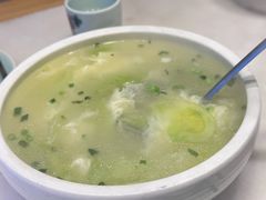 青番茄鸡蛋汤-陈先进鱼馆·地道农家菜(湖墅南路店)