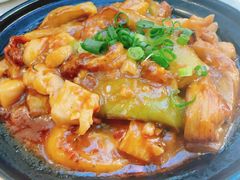 咸鱼鸡粒茄子煲-肥仔文澳门猪骨煲(南京西路店)