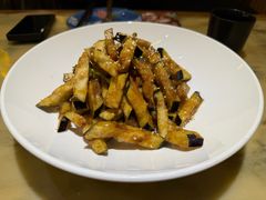 芝麻酥茄子-范家小馆·烤鸭新京菜(金融街店)