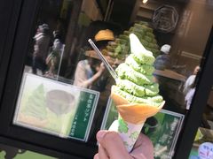 抹茶冰淇淋-鎌倉茶々(本店)