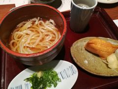 食事：温乌冬配寿司-南紀白浜 浜千鳥の湯 海舟