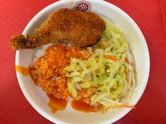 鸡腿饭-北京大学-学五食堂