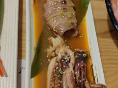 北海道蒜香鱿鱼-鳗鲔·料理小馆