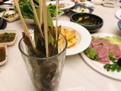 竹签虾-围炉夜话·潮汕卤水火锅(榕江店)