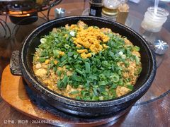 海胆炖豆腐-韩记海鲜饺子旗舰店(红海新区店)