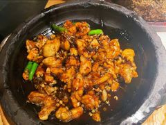 酱爆石锅蛙-绿茶餐厅(西单老佛爷店)