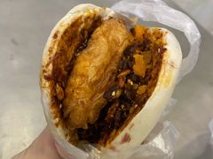 蛋菜夹馍-老马家马蓉蛋菜夹馍·腊牛肉夹馍(回民街店)