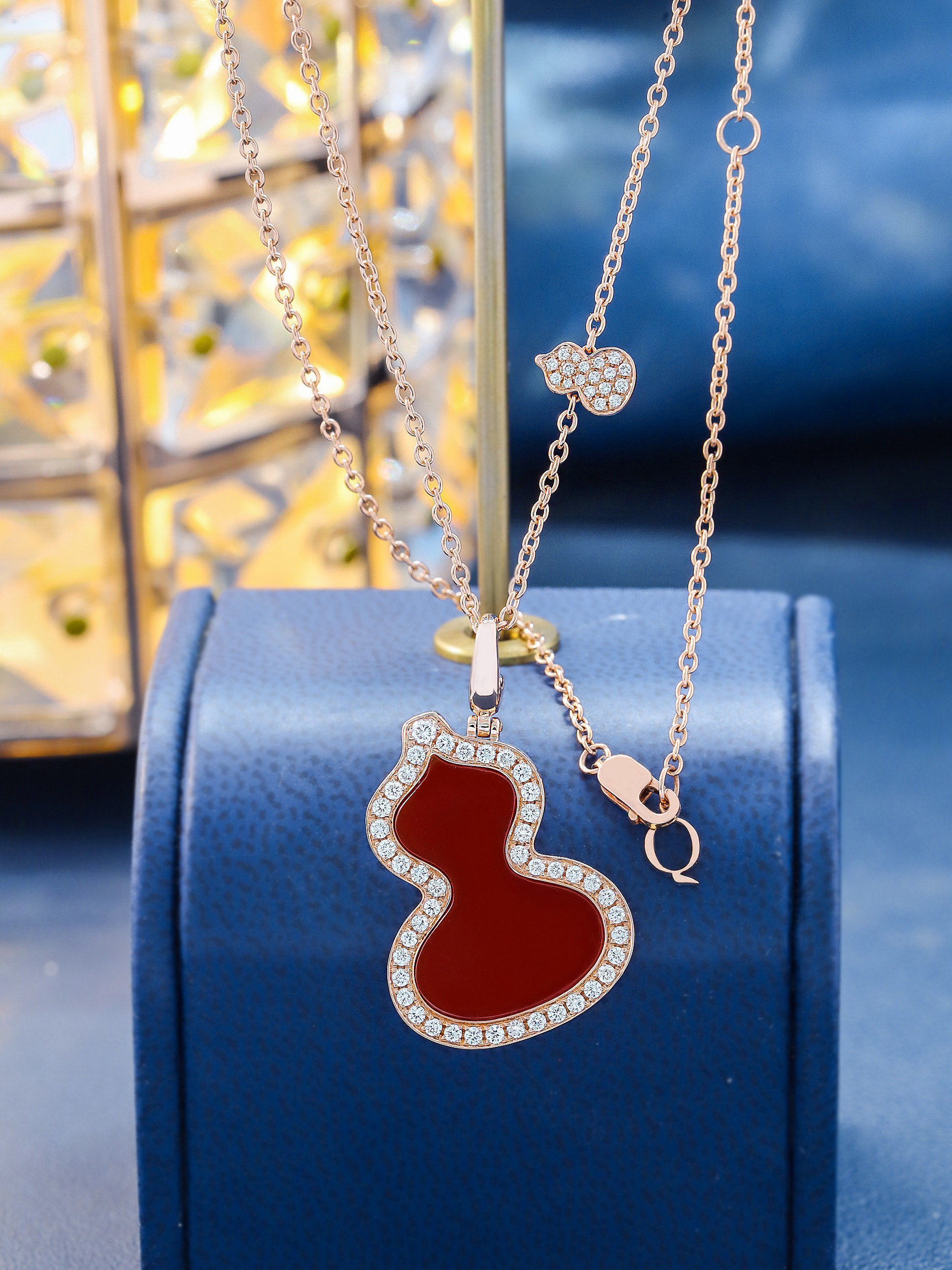 吊坠  |  大号小号红葫芦项链就要这么好运