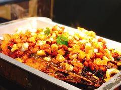 宫保鸡丁烤鱼（清江鱼/斤）-锦尚阁烤鱼(望京新荟城店)