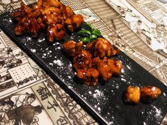 雪花糖醋里脊-绿茶餐厅(松江万达店)
