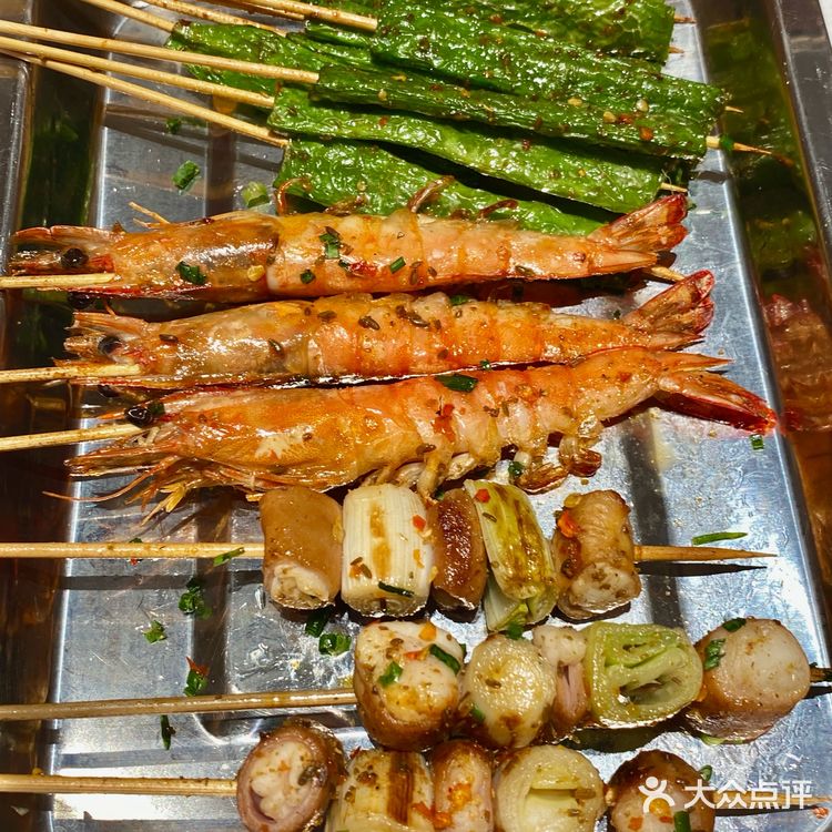 王迅吃过的这家烧烤居然有这么多部位选！