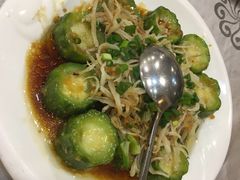 蒜蓉银鱼仔蒸丝瓜-岭南海晏楼(东晓南店)