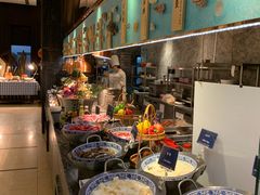 自助取餐区-北京希尔顿逸林酒店-逸轩西餐厅-自助餐厅