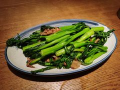 猪油渣生炒菜心-常来小聚·广州非遗传承餐厅(地王广场店)