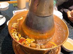 铜锅清汤锅底-苏完瓜尔佳氏·满洲涮肉(古方路店)