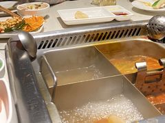 自助取餐区-海底捞火锅鲜切牛肉主题店(长寿路店)