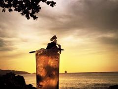 -日落吧·海景咖啡厅·餐酒吧·鸡尾酒·下午茶·乐队表演·浪漫夕阳·三亚文华东方酒店