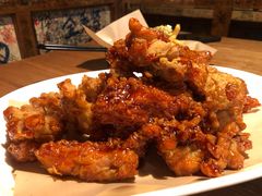 甜辣无骨炸鸡-包装马车·韩国料理·포장마차