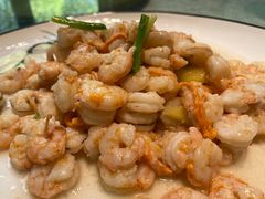 清炒虾仁-启东海鲜人家(古美路店)